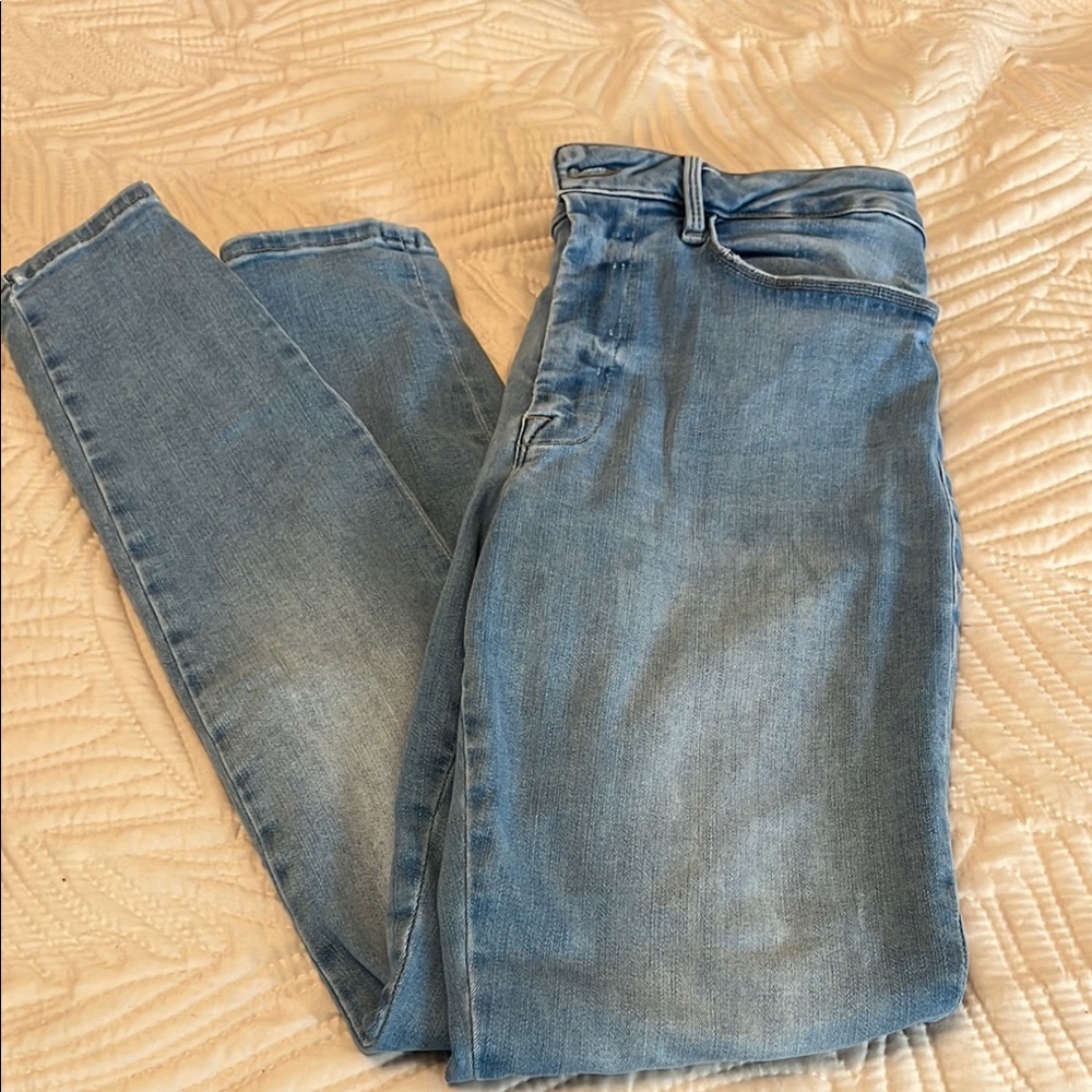 Frame Denim Women's Skinny Jeans - Light Blue